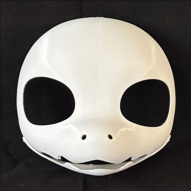 Fursuit Head Base Kemono Movable Jaw Beast Dragon Skull Furry DIY Head Embryo PETG Wearable Custom Cosplay Anime Accessories
