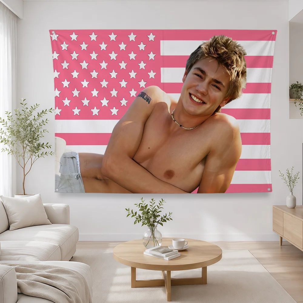Actor Chad Michael Murray Flag Polyester Banner Flags For Party Club Outdoor Interior Wall Paper Decoration Banner Fans Gift