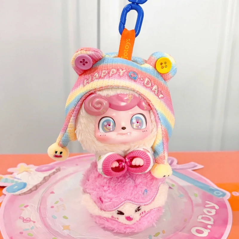 

QKid Rainbow Doll Figure Blind Box Figure Doll Cute Monster Collection Designer Toys Art Bag Decoration