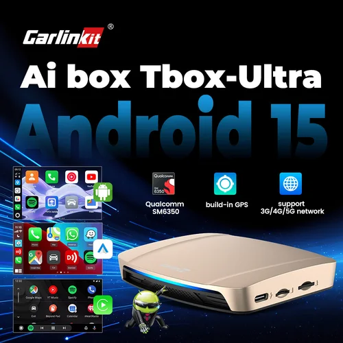 Carlinkit Ultra Android 15 Carplay Android Auto Car Ai Box