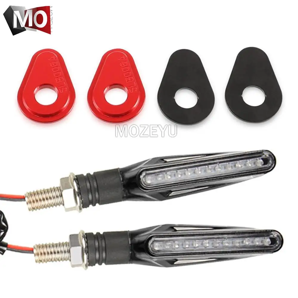 LED kierunkowskazy wskaźnik dla YAMAHA Tenere 700 2019 2020 2021 2022 motocykl przednie Turn SIGNAL Adapter góra płyty Tenere700