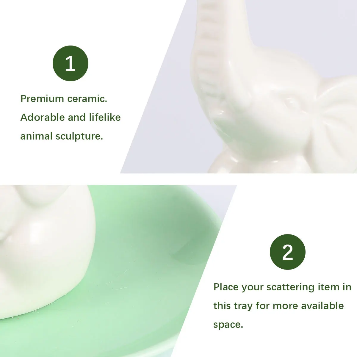 

1 шт. керамический лоток для хранения ювелирных изделий, держатель для колец, органайзер для сережек, декоративная тарелка, подарок для демонстрации ювелирных изделий