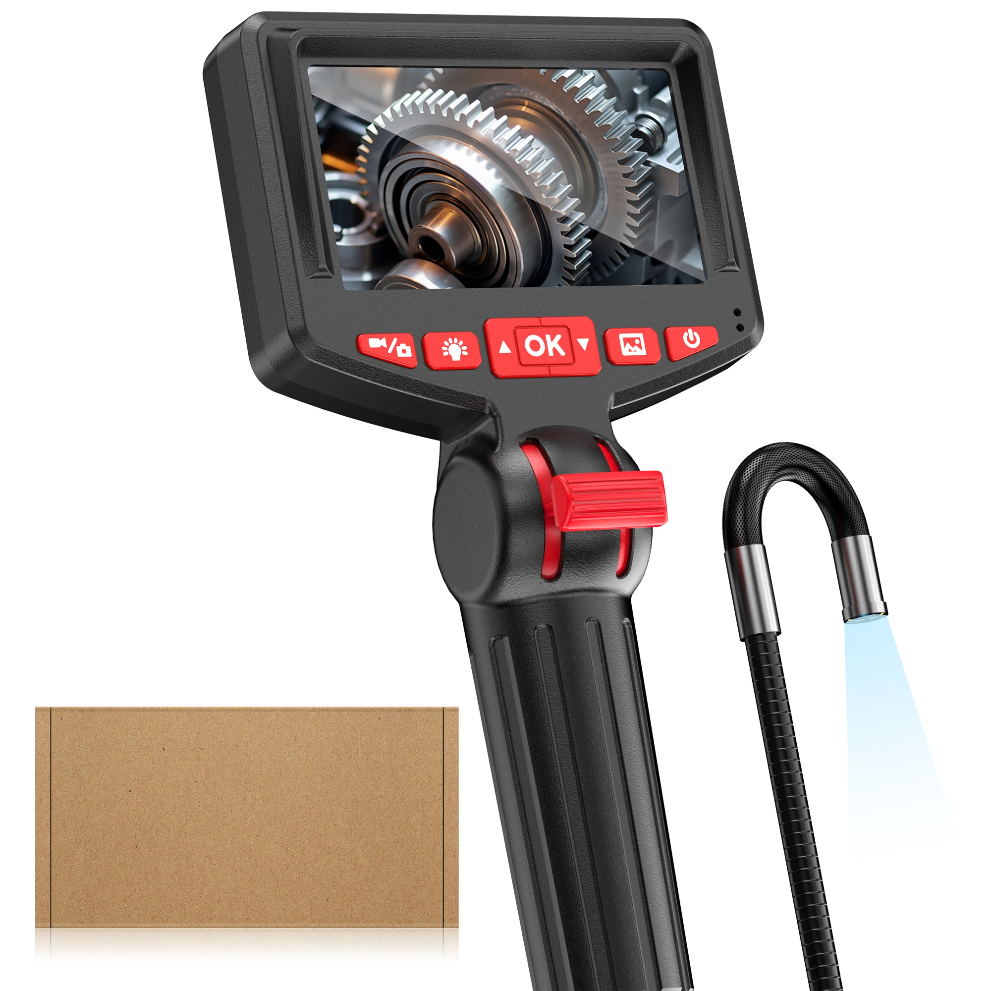 wdlucky articulating borescope for car engine camera endoscopio ips way direcao 360 1080p mm 17m 430m mm 01