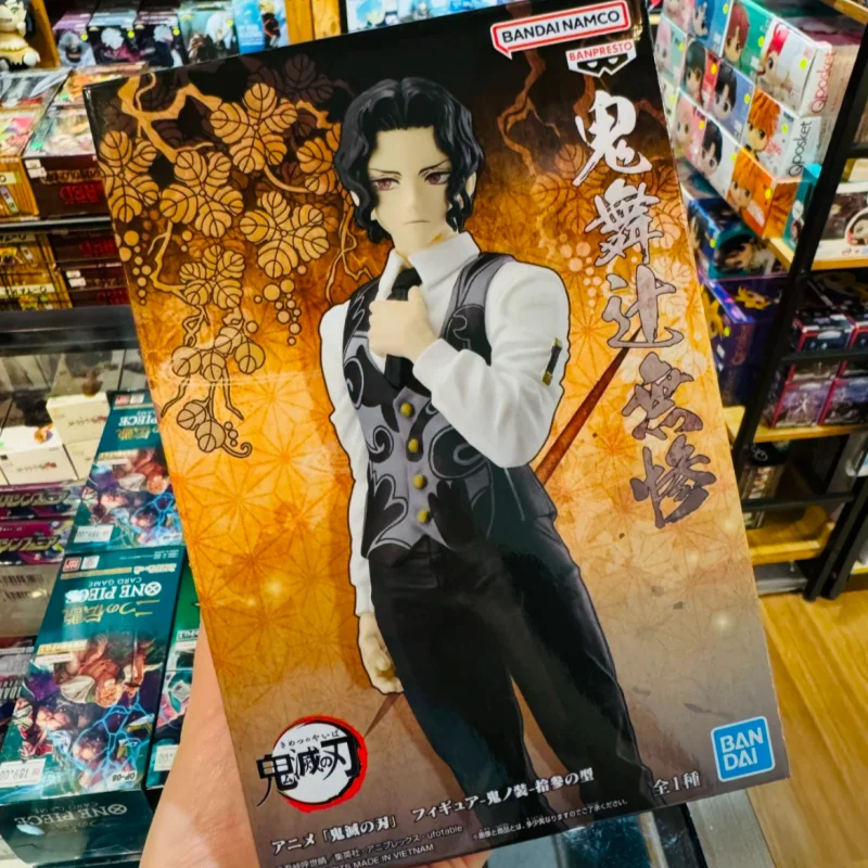 

In Stock Original Banpresto Anime Model Oni No Costume Demon Slayer Kibutsuji Muzan Anime Figure Model Doll Toy Christmas Gifts