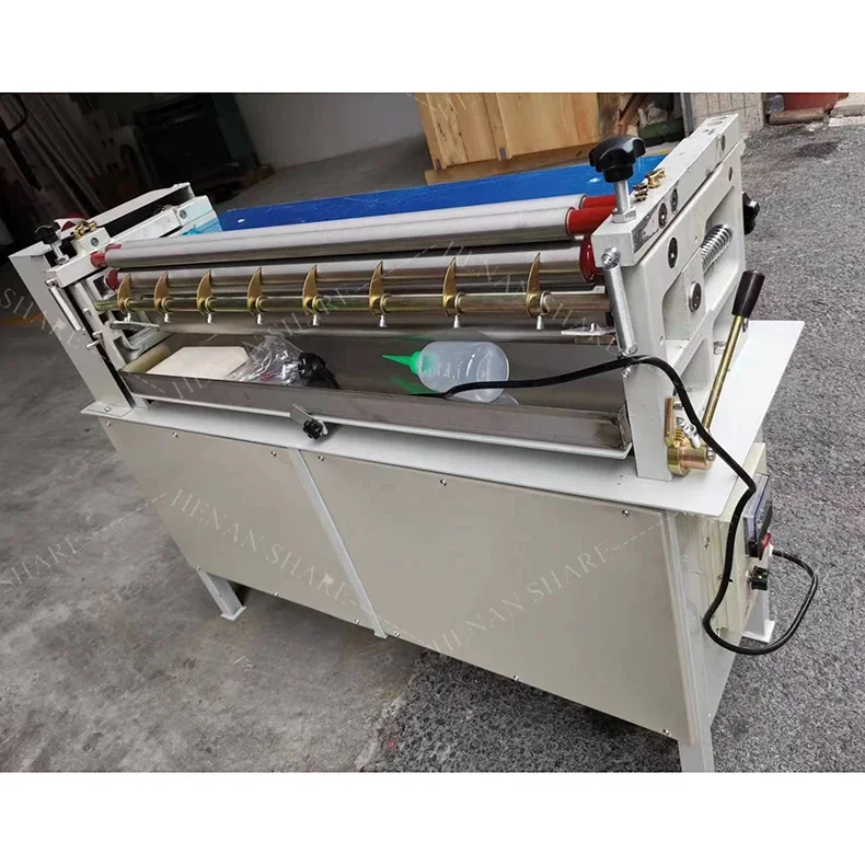 Single-sided hot melt adhesive machine Hot melt roller Coating machine Coating wallpaper Coating machine paper