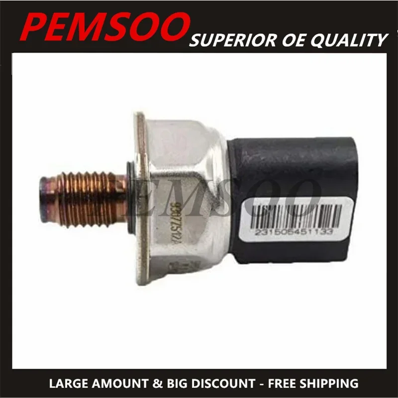 1PCS Pressure Switch Fuel Rail High Pressure Sensor For Mercedes-Benz Kia Carnival Sedona Bongo 3 J3 55PP07-02  9307Z512A