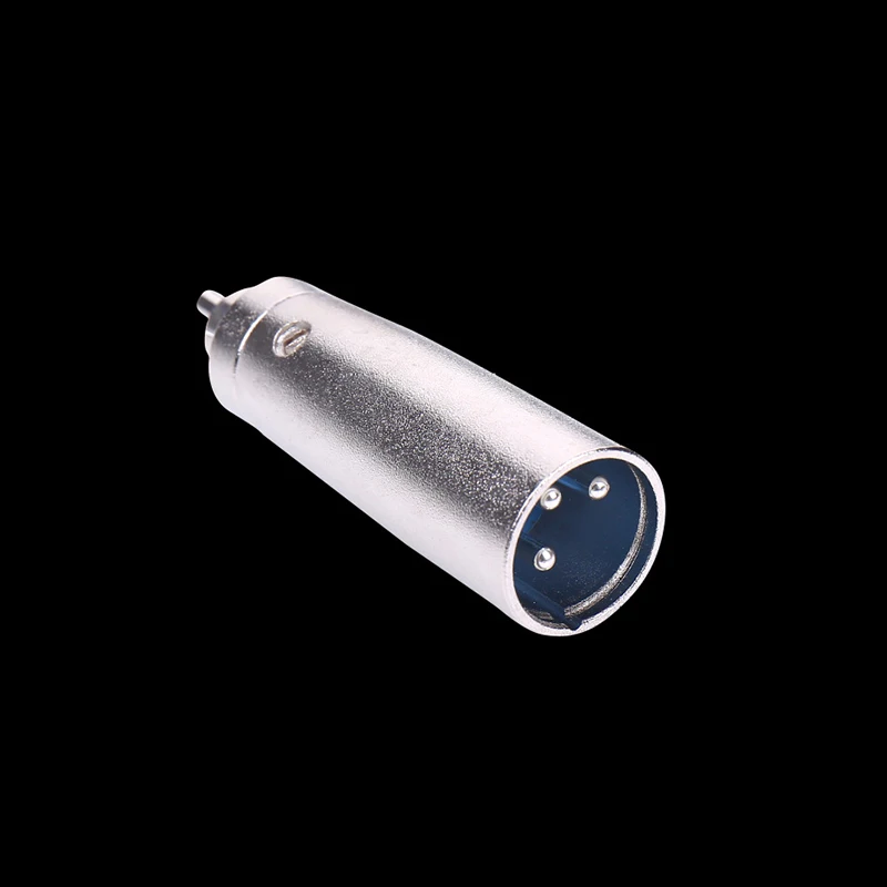 3 контакта XLR штекер к штекеру RCA стандартный кабель микшер аудио адаптер