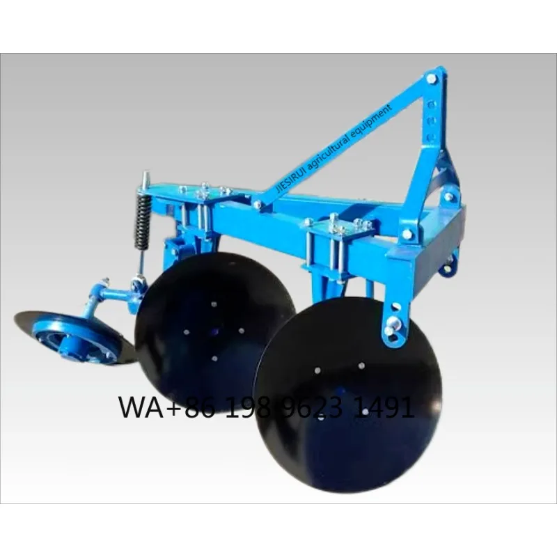 Farm cultivation disc plow, heavy-duty agriculture tool with premium core bearing. Universal tractor accessory for daily farming