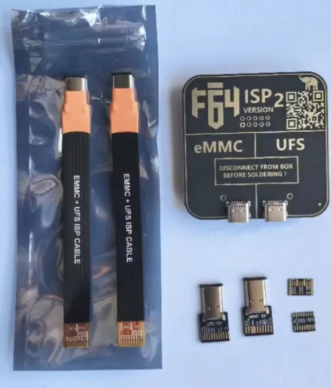 2026 Neues F64 Lite UFS EMMC ISP V2 Komplettset Original Flash-Tool-Box HSG1 FPC V2 EMMC FPC für Handy-Speicherchip-Datenreparaturwerkzeuge – Detail 9