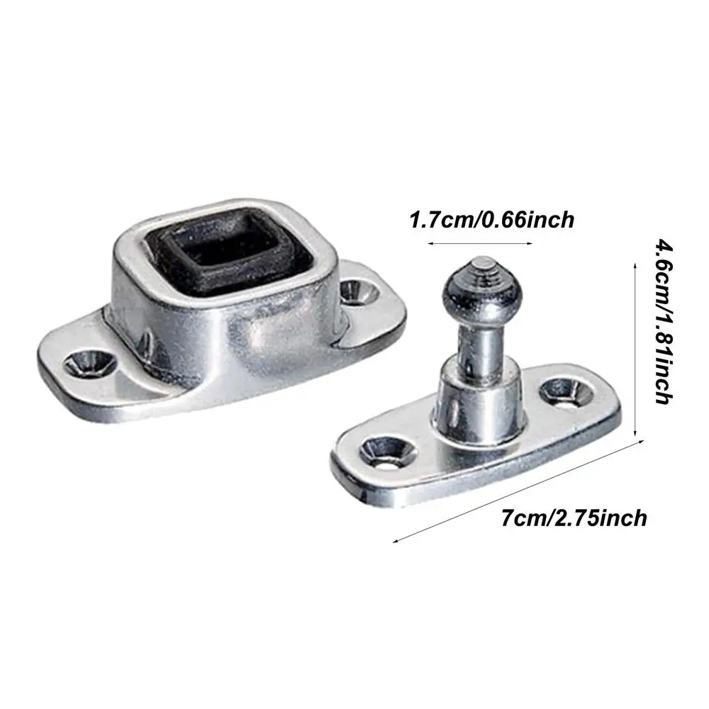 1 Set RVs Caravan Door Plug Bracket Luggage Door Fixing Clip Stopper Aluminum Campervan RV Interior Accessories