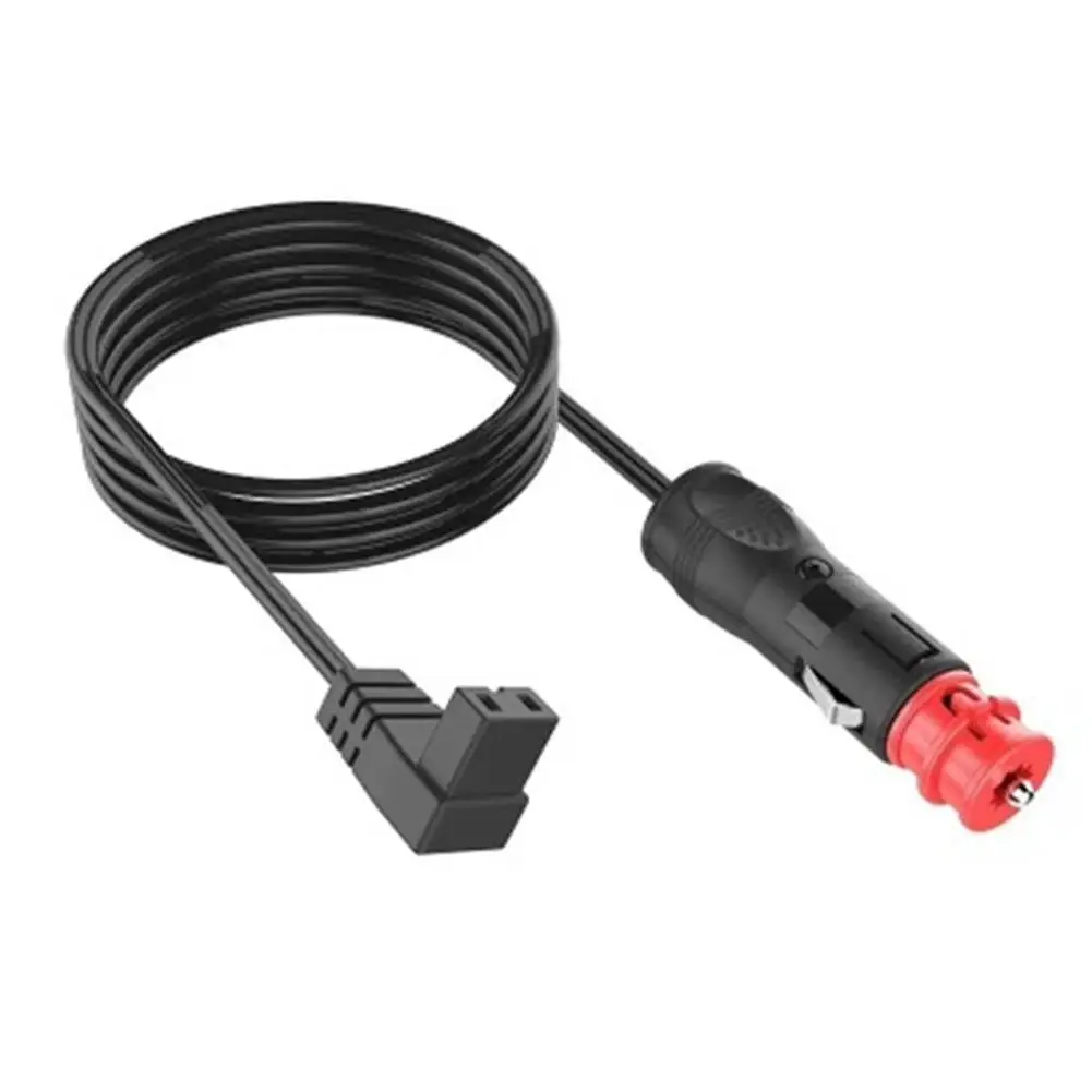 

Cigarette Lighter 18AWG 2-meter Car Refrigerator Plug Car Refrigerator Matching Cable Plug Wire Power Cord