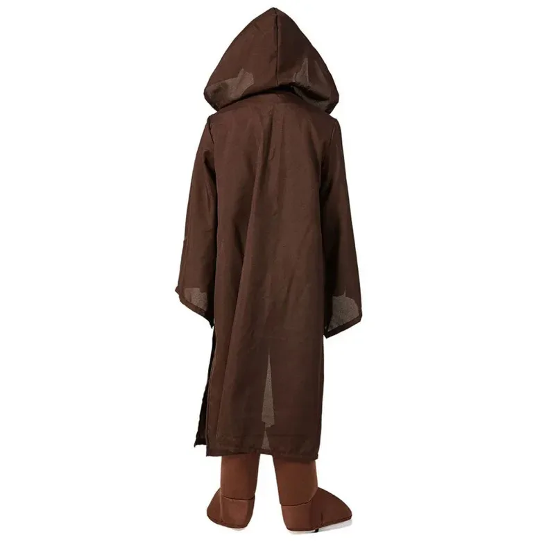 Kids Halloween Party Costumes for Kids Movie Cosplay Outfits with Full Set Hooded Cloak Tops Pants Belt