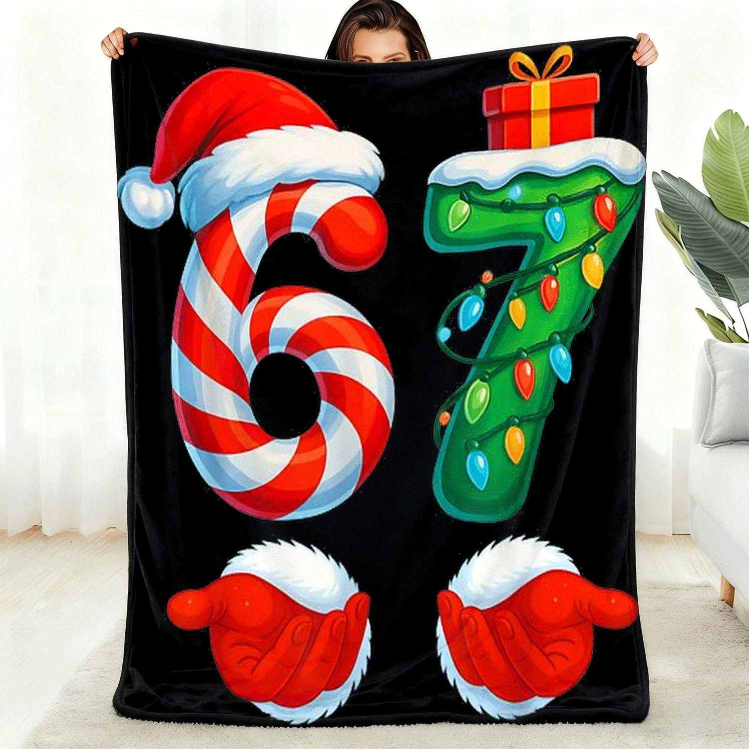 Funny 67 Christmas 6 7 Six Seven Meme s Men Boys Girls For Men Women Unisex All season T-Shirt, 180g