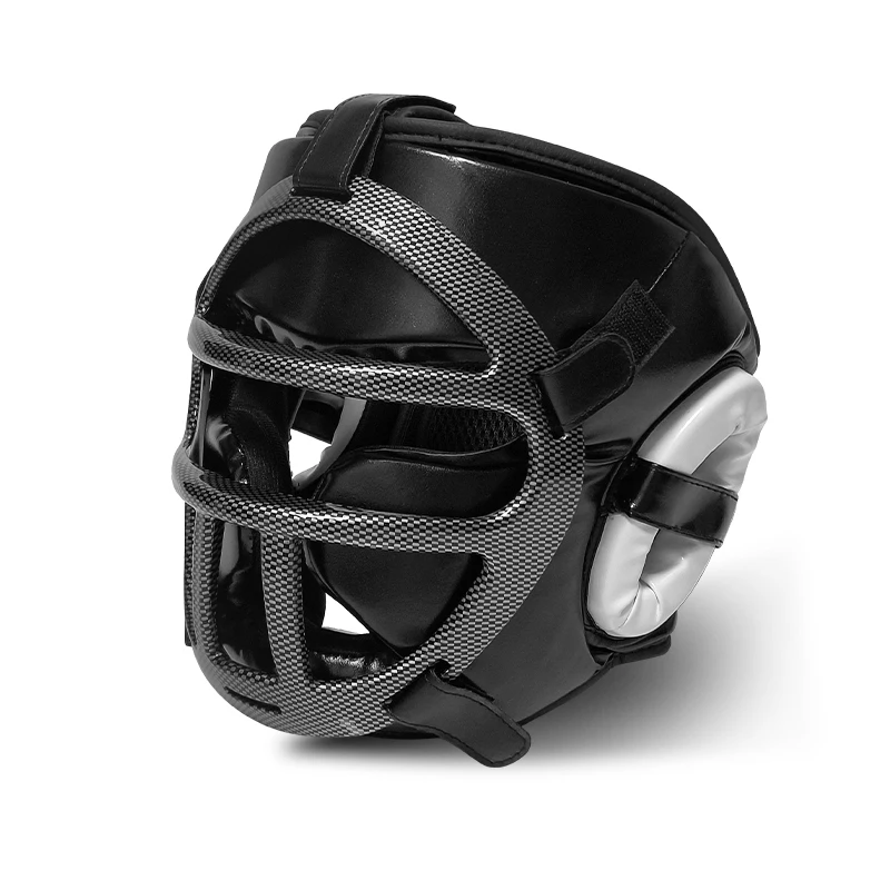 New Boxing Helmet with Detachable Face Shield, Full Coverage for Face and Head Protection, Suitable for Children and Adults, for