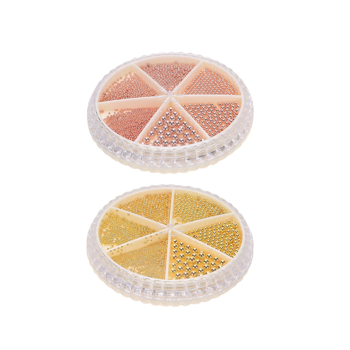 

2 Sets Nail Steel Beads Mini Decorations Durable DIY Supplies Elegant Cell Phone Case Body Craft Gifts