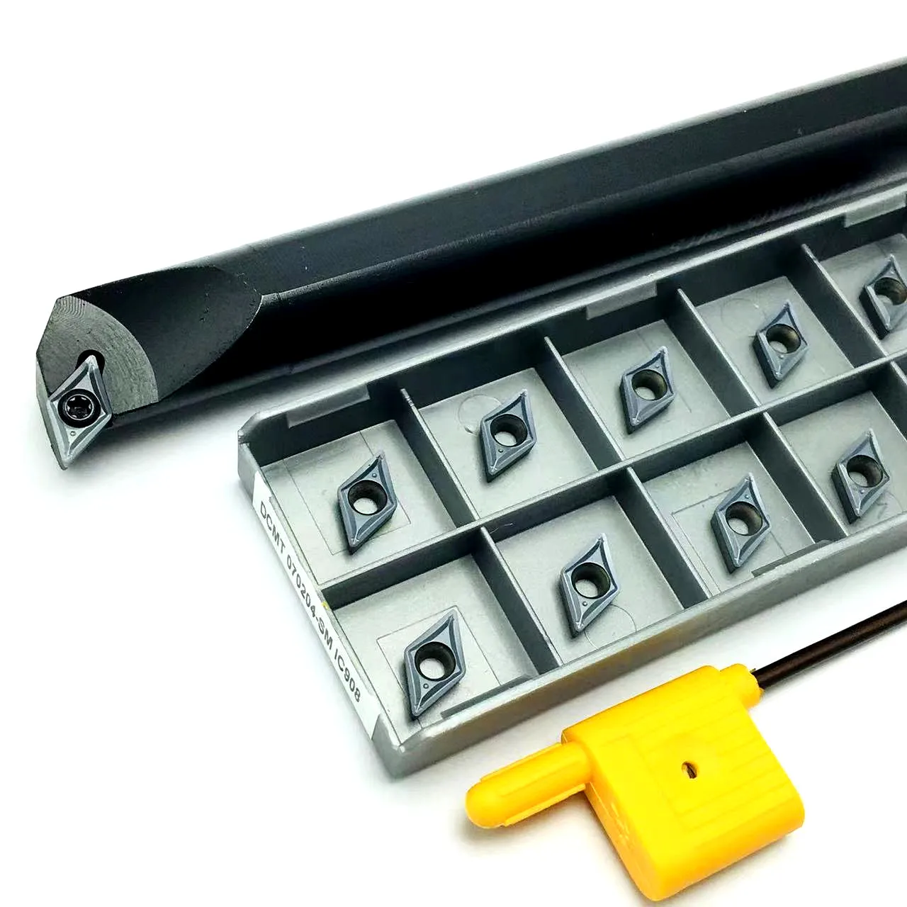 S12M-SDUCR07 S10K S08K S14N S16Q-SDUCR07 95 gradi foro interno portautensili per tornitura CNC DCMT070204 inserto per tornio con foro interno in metallo duro