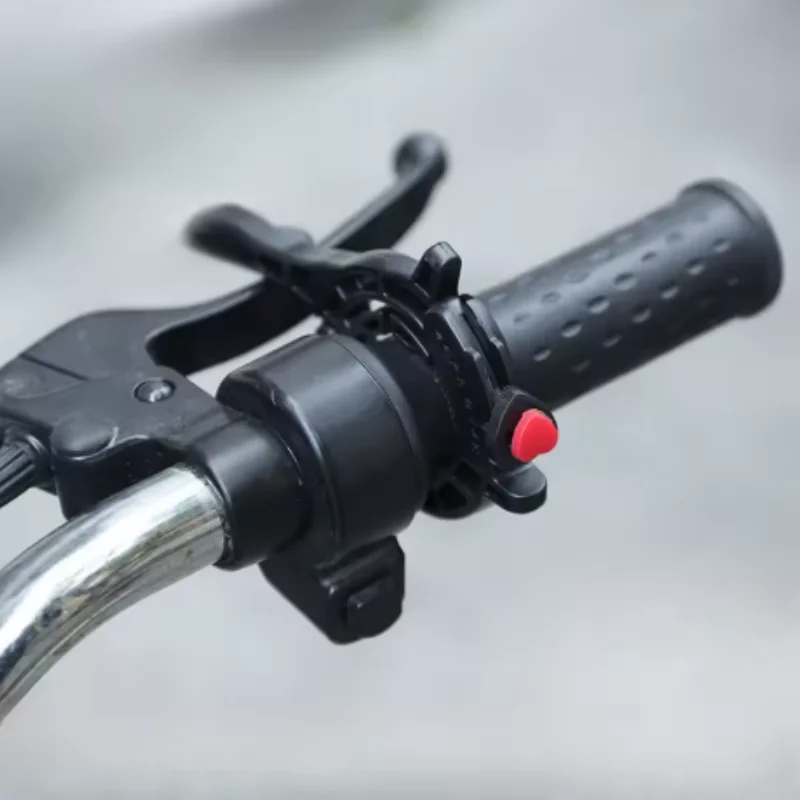 Black Throttle Cruise Control Durable Motorcycle Clamp User Friendly Installation Throttle Booster Motorcycle Accessories