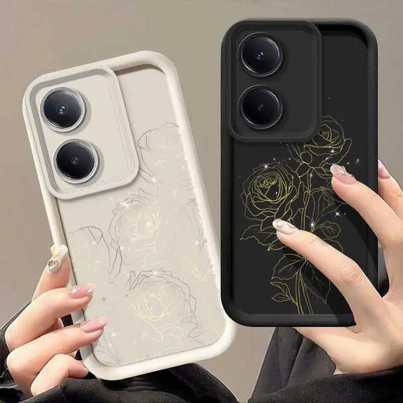 Y100 Butterfly Dance Sky Eye Ladder Phone Case For VIVO Y27 Y22 Y21 Y20 Y19 Y17 Y16 Y15 Y12 Y12S Y11S Y11 Y5S Y03 Y02 Y02S Cover