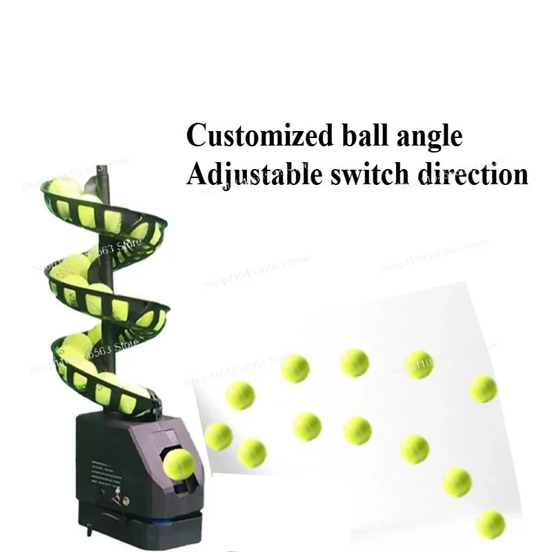 Tennis & Pickleball Automatic Serving Machine: Coach Solo Practice, Customized Ball Angle – Special Training Equipment