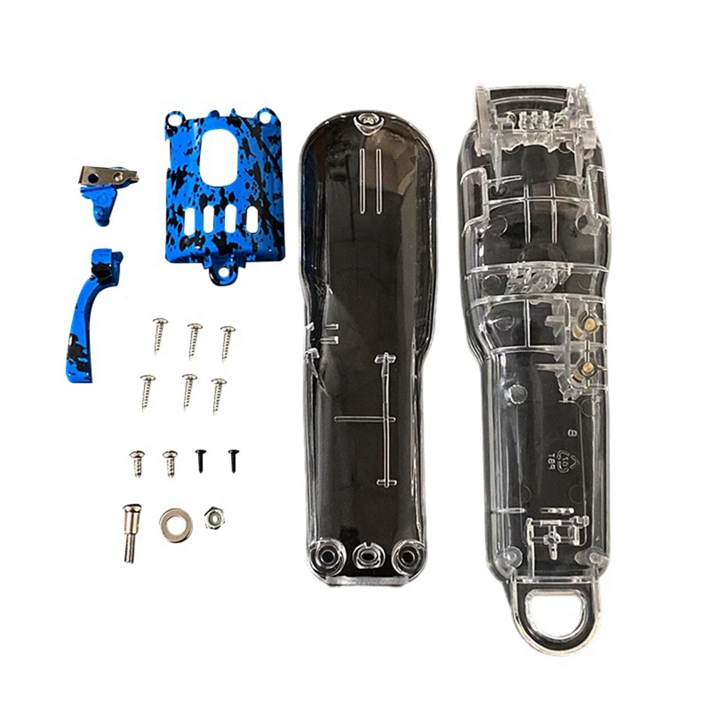 مجموعة مقصات شعر كهربائية لاسلكية ، تصفيف متجر حلاقة مموهة ، ماكينة تشذيب تصنعها بنفسك ، غطاء إسكان لـ wahal ،