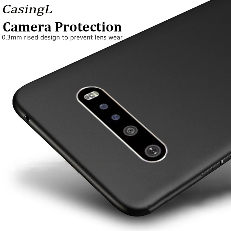 For LG V60 ThinQ Case Solid Color Matte Frosted Soft Silicone Cover For LG V50 ThinQ Shockproof Anti-Fingerprint Shell