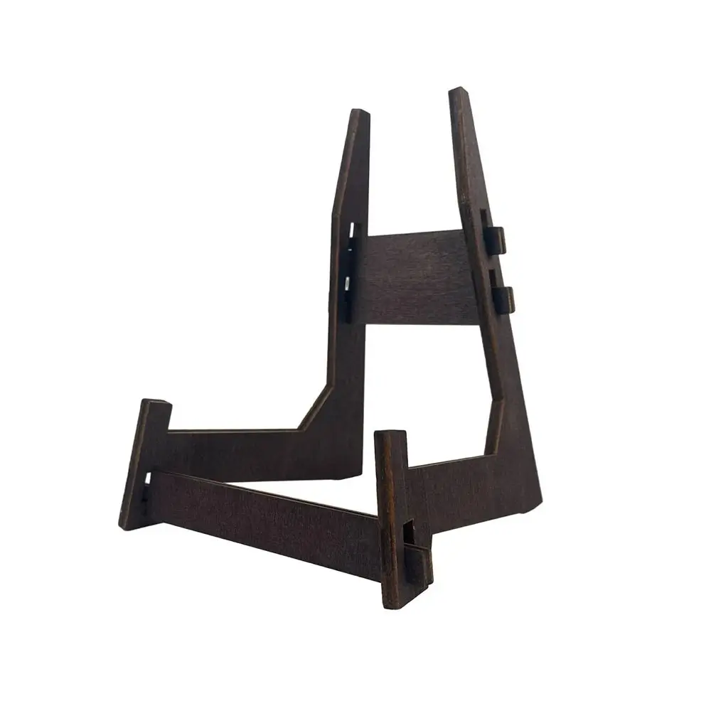 4.5/6/8 بوصة حامل عرض فني مضاد للانزلاق إطار صورة خشبي حامل عتيق متعدد الأغراض حامل عرض الكتب إطار الصورة