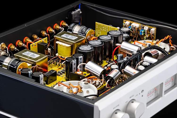 A-المستوى المهنية 28 واط + 28 واط المنزل الصوت فراغ مُضخّم صوت 6L6 دفع 845 المنزلية Hifi استقبال الطاقة