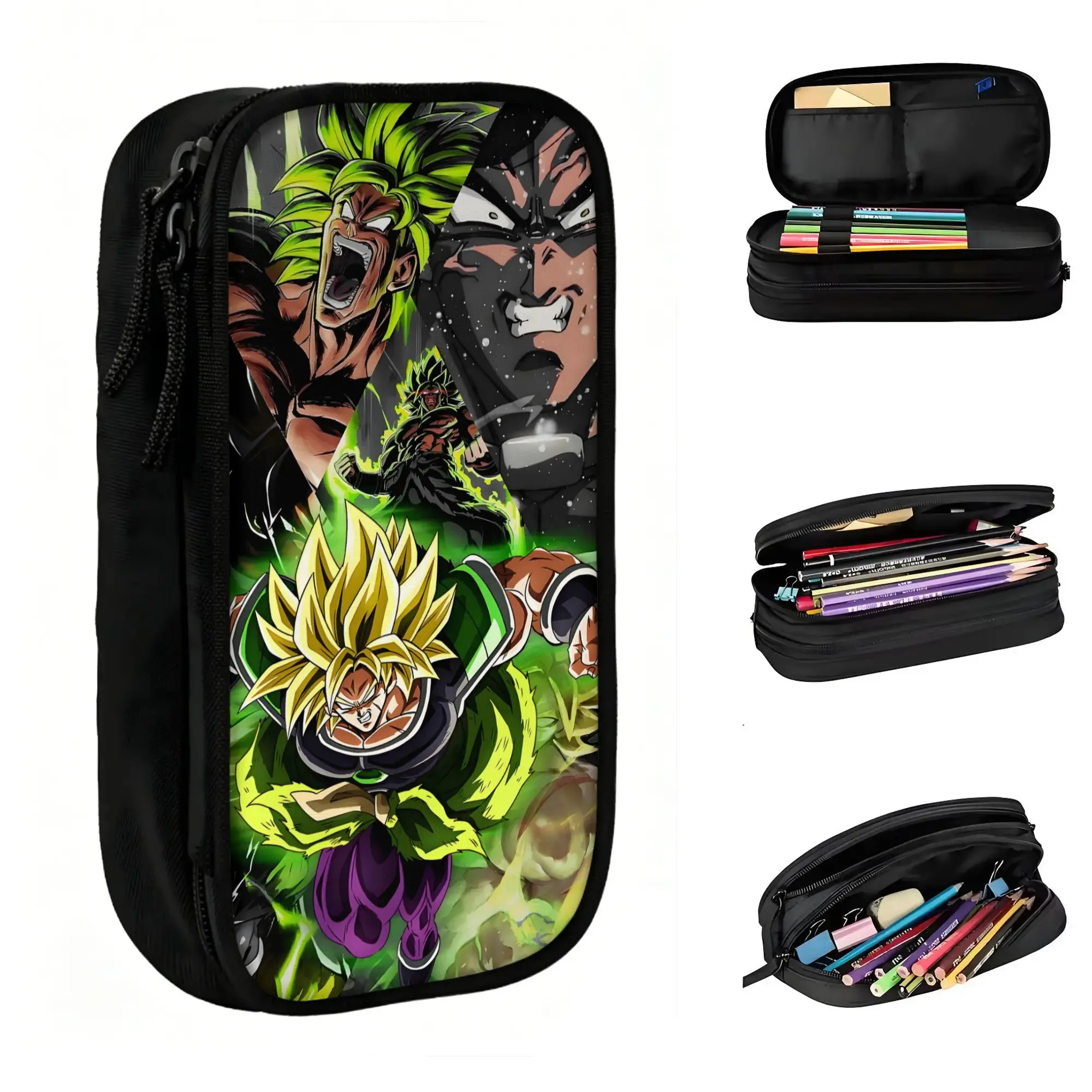 Maßgefertigtes Koreanisches B-Brolies Anime Federmäppchen für Jungen und Mädchen Cartoon Großes Fassungsvermögen Stiftbox Tasche Schreibwaren