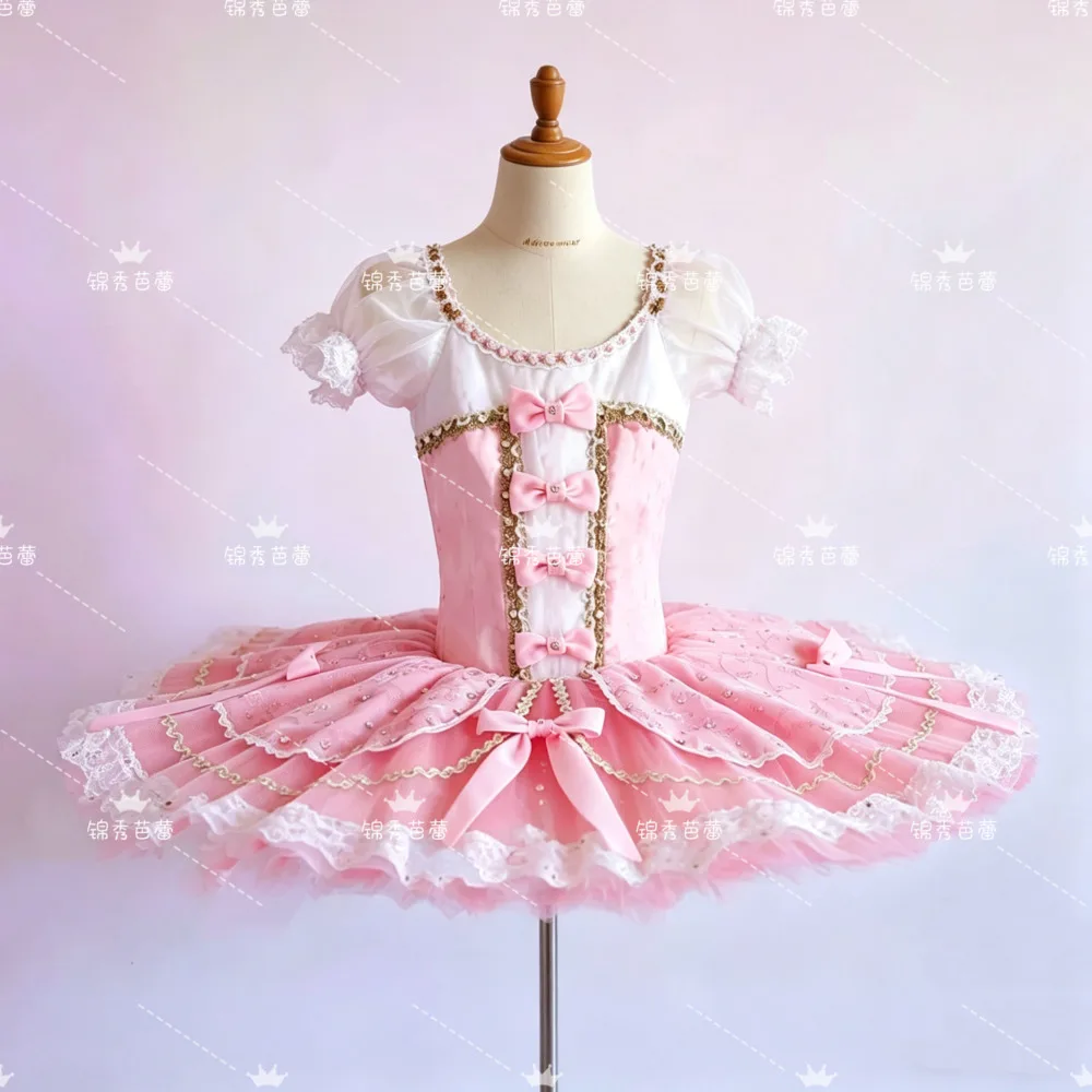 Pink Blue Lace Professional Ballet Tutu Adults Child Ballerina Dress Kids Toddler Girl Clothes Swan Stage Wear Costumes Women