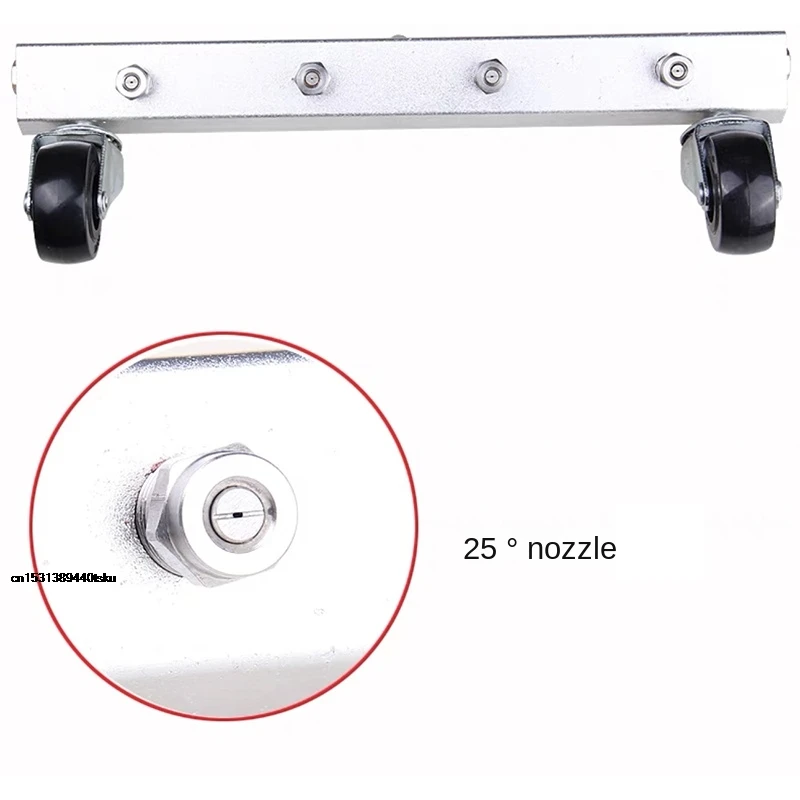 

Продвижение Водяной пистолет высокого давления, машина для мытья дорог с несколькими насадками, система шкивов для пола с 7 насадками для муниципальных 2025 г.