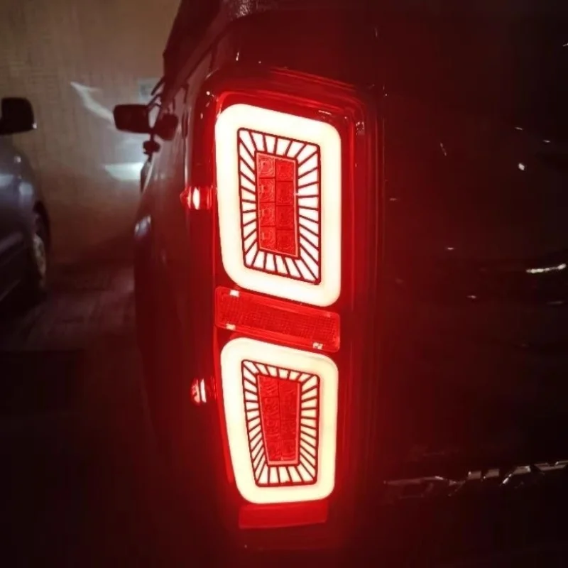 Car Taillight Assembly for Isuzu D-Max 2020-2021 modified LED Brake Backup Light Daytime Running Lamp