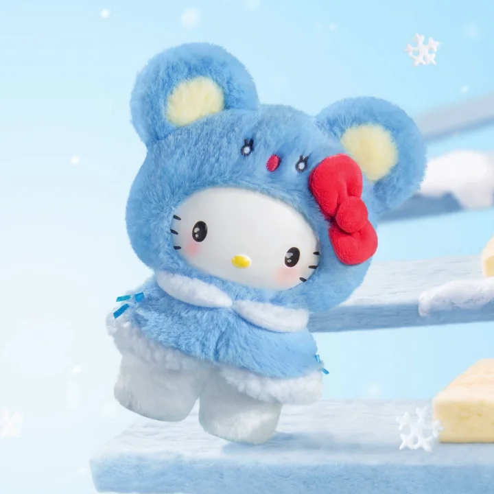 Miniso-caja ciega con colgante de felpa de vinilo, serie Little Cape, caja misteriosa de juego de moda, regalo de Navidad, adorno de escritorio