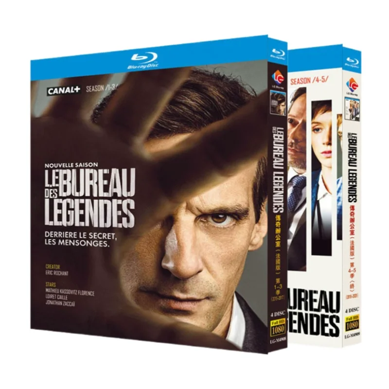

Le Bureau des Légendes Season 1-5 Blu-ray Disc