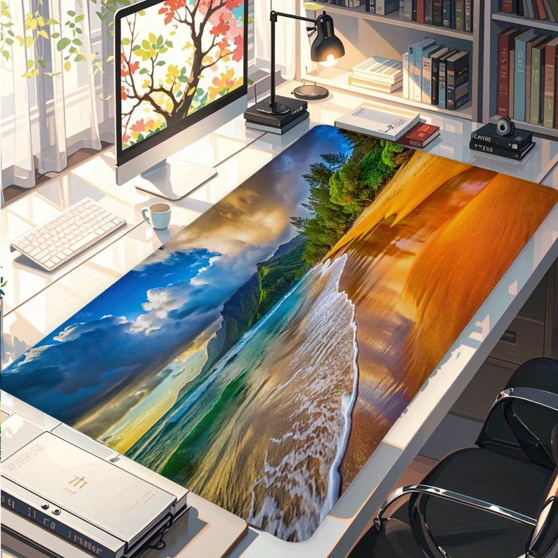 

Классический простой коврик для мыши в нейтральном стиле, подходит для любого декора стола в офисе, дома, школе, игровой комнате.