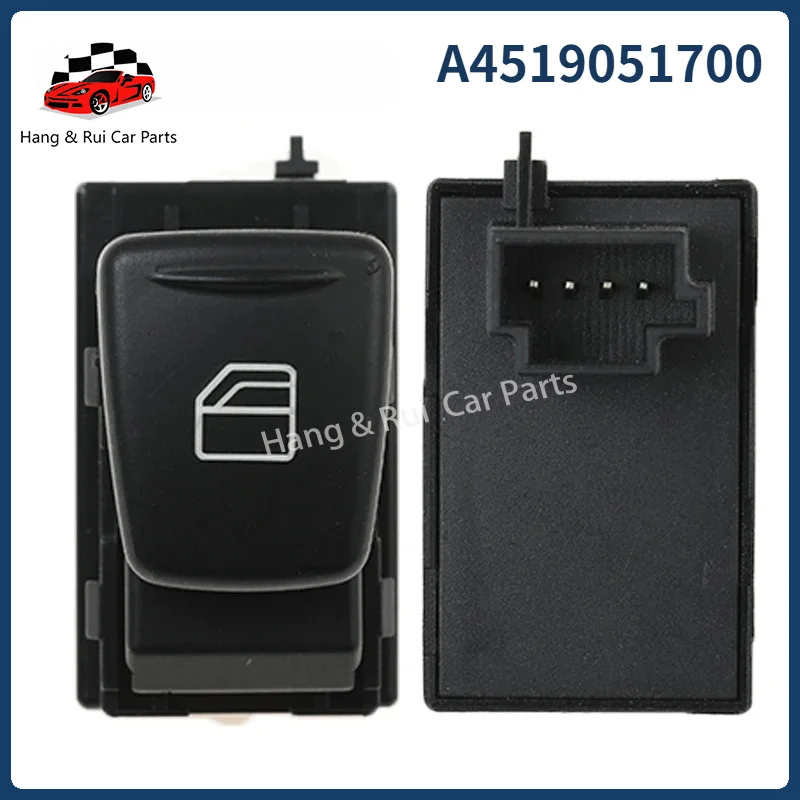 A4519051800 4519051700 Power Electric Single Window Switch For  Smart 451 Fortwo Cabrio 2007-2019