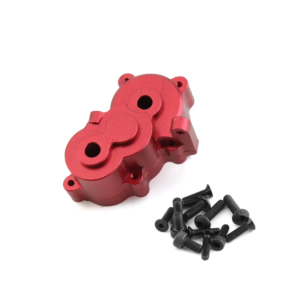 A45F-Metallo Scatola Ingranaggi Custodia Copertura Ingranaggi 7091 7379R Per 1/16 Traxxas Slash E-Revo Summit RC Auto Parti di Aggiornamento Accessori