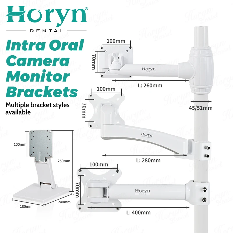 

Dental Monitor Holder Frame Holder For Dental Chair Oral Endoscope Camera LCD Monitor Arm Monitor Bracket Dental Instrument Tool