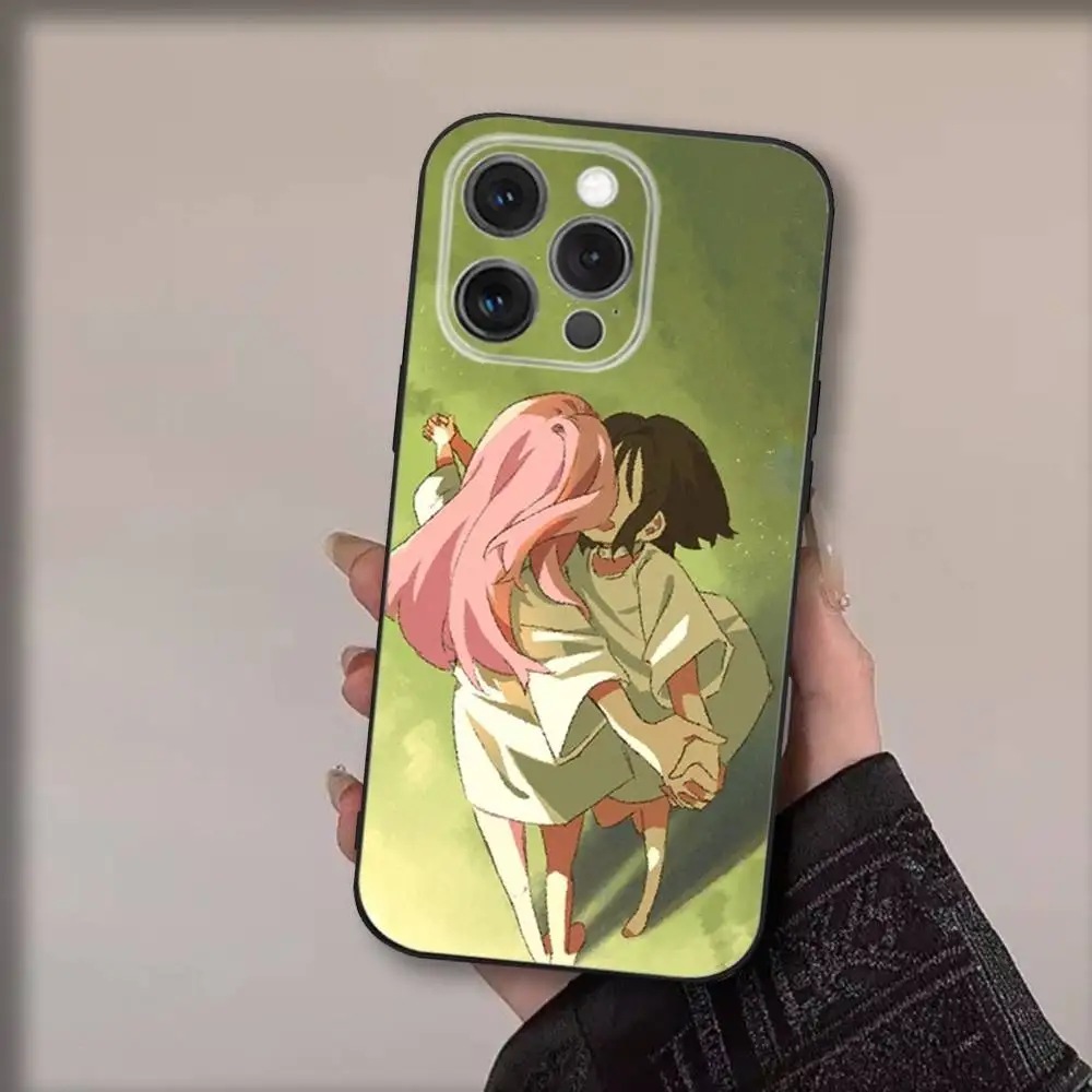 Anime S-Suas And Mizis Phone Case For iPhone 17,16,15,14,13,12,11,Pro,Max,Plus,Air,X,XS,XR,SE,8,7,Mini,Soft Black Funda #5