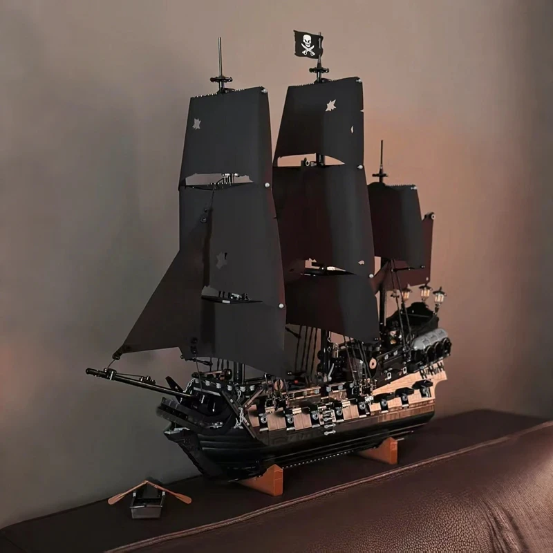 ตัวต่อเรือโจรสลัดนกกระจอกเทศ 2862 ชิ้น ของเล่นแบบประกอบเองสำหรับเด็กและผู้ใหญ่ ของขวัญวันเกิด