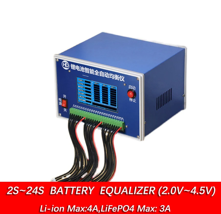 

2S ~ 24S автоматический 2.0vV 4,5 VEqualizer/Стабилизатор разряда 3A 4A Max батарея умный автоматический эквалайзер
