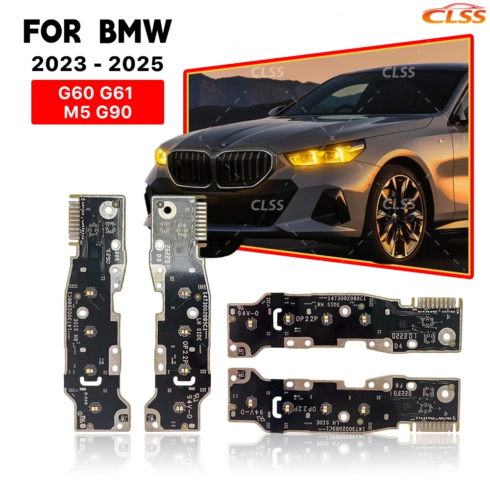 

DRL LED Board Lightsource For BMW 5 Series G90 M5 G60 G61 2024 2025 USA Version Daytime Running Light Turn Signal Module Non-RGB