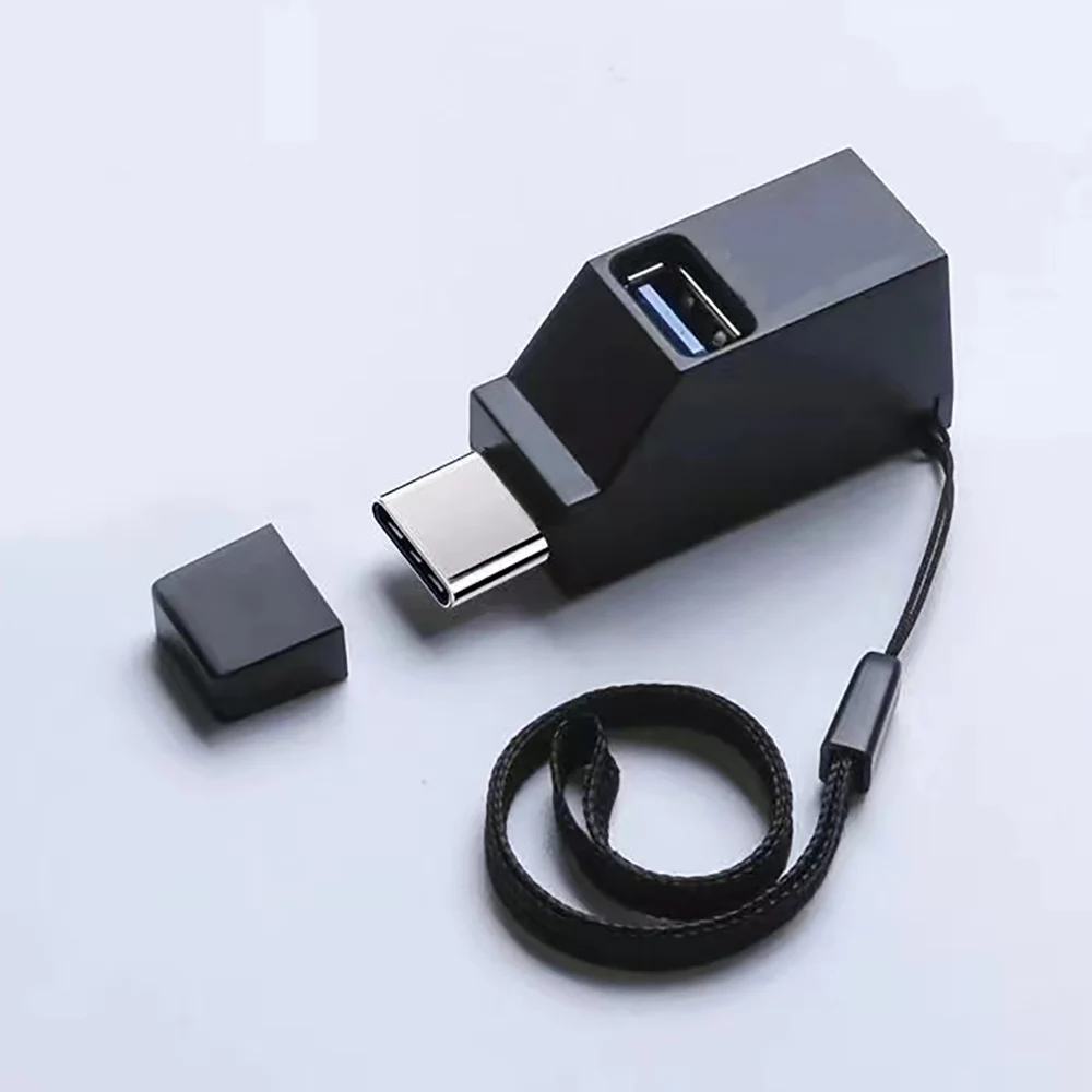 Pfeife Form Typ C Hub USB 3,0 2,0 aus USB-Kabel Splitter Disk Reader Daten übertragung erweitern Adapter Maus Tastatur Konverter – Detail 6