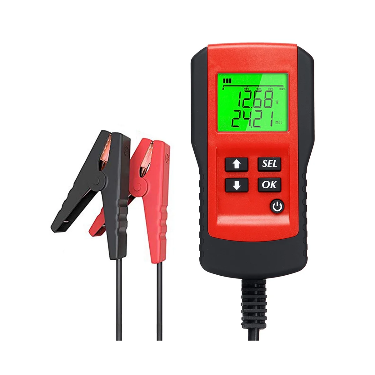 

Automobile Battery Tester Internal Resistance Life Battery Current Capacity Test Instrument Ae300 Scanner Tool,Red