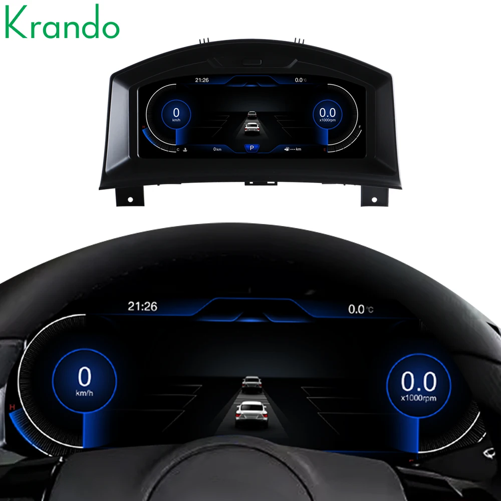 Krando 12 3-дюймовый автомобильный цифровой кластер для Maserati Levante 2016-2020 Linux кабина ЖК-спидометр приборная панель Фото №2