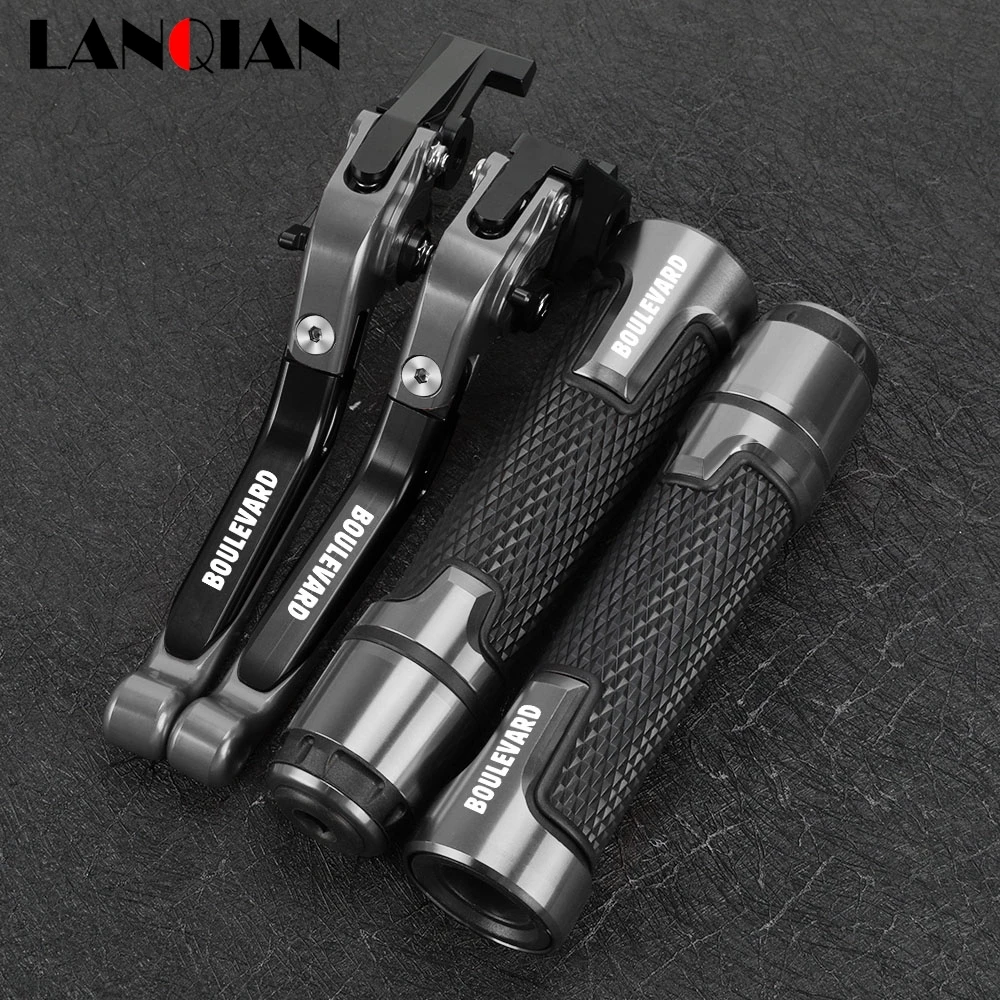 

FOR SUZUKI BOULEVARD C90 S50 S83 2005-2009 Motorcycle Accessories CNC Brake Clutch Levers Handlebar Hand Grips Ends