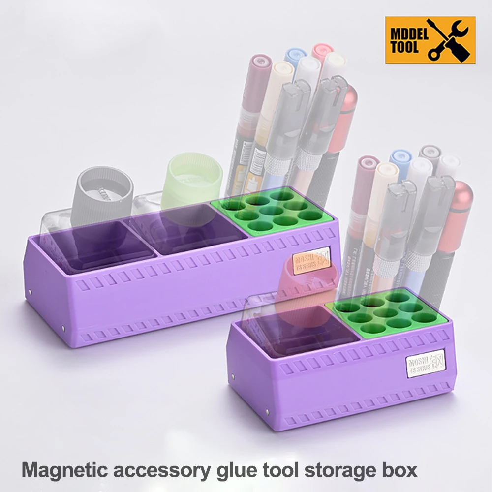 

Многофункциональный органайзер для клея и инструментов: подставка для хранения цемента, клея и краски при сборке моделей