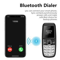 SERVO BM200 Button Mini Mobile Phone 2G GSM 2 SIM Standby Bluetooth Dialing Magic Voice Smallest Backup Cellphones Blacklist 3