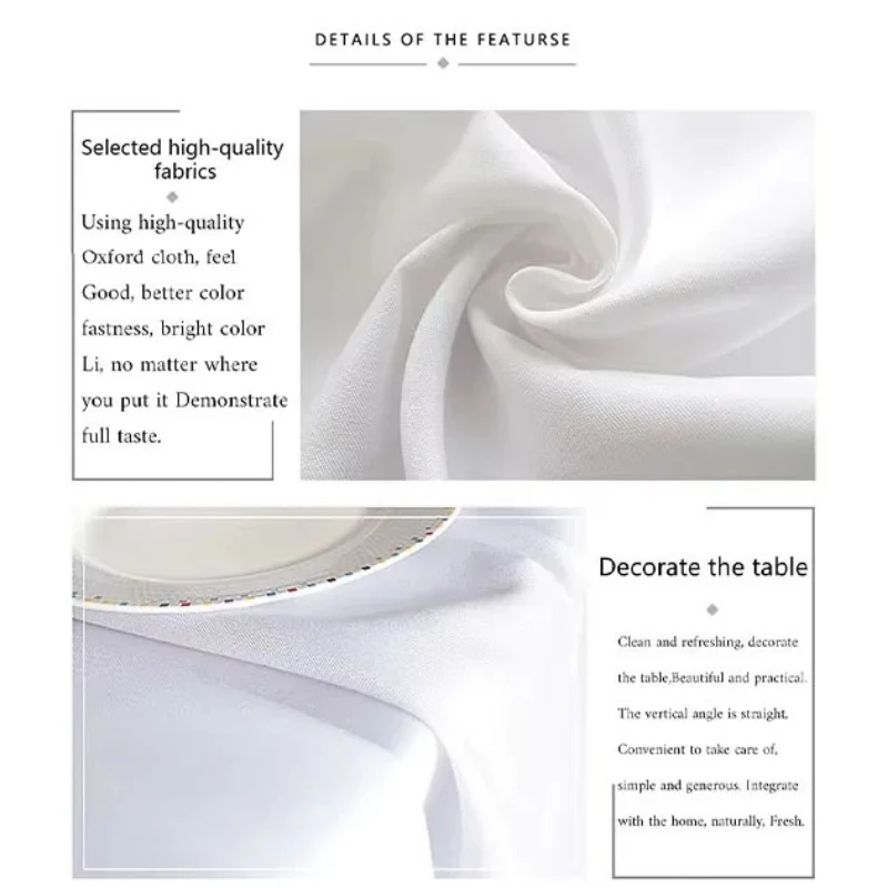 Christmas Snowflakes Pine Needle Tablecloth for Table Decor Winter Xmas Balls Kitchen Dining Table Cloth Christmas Decorations