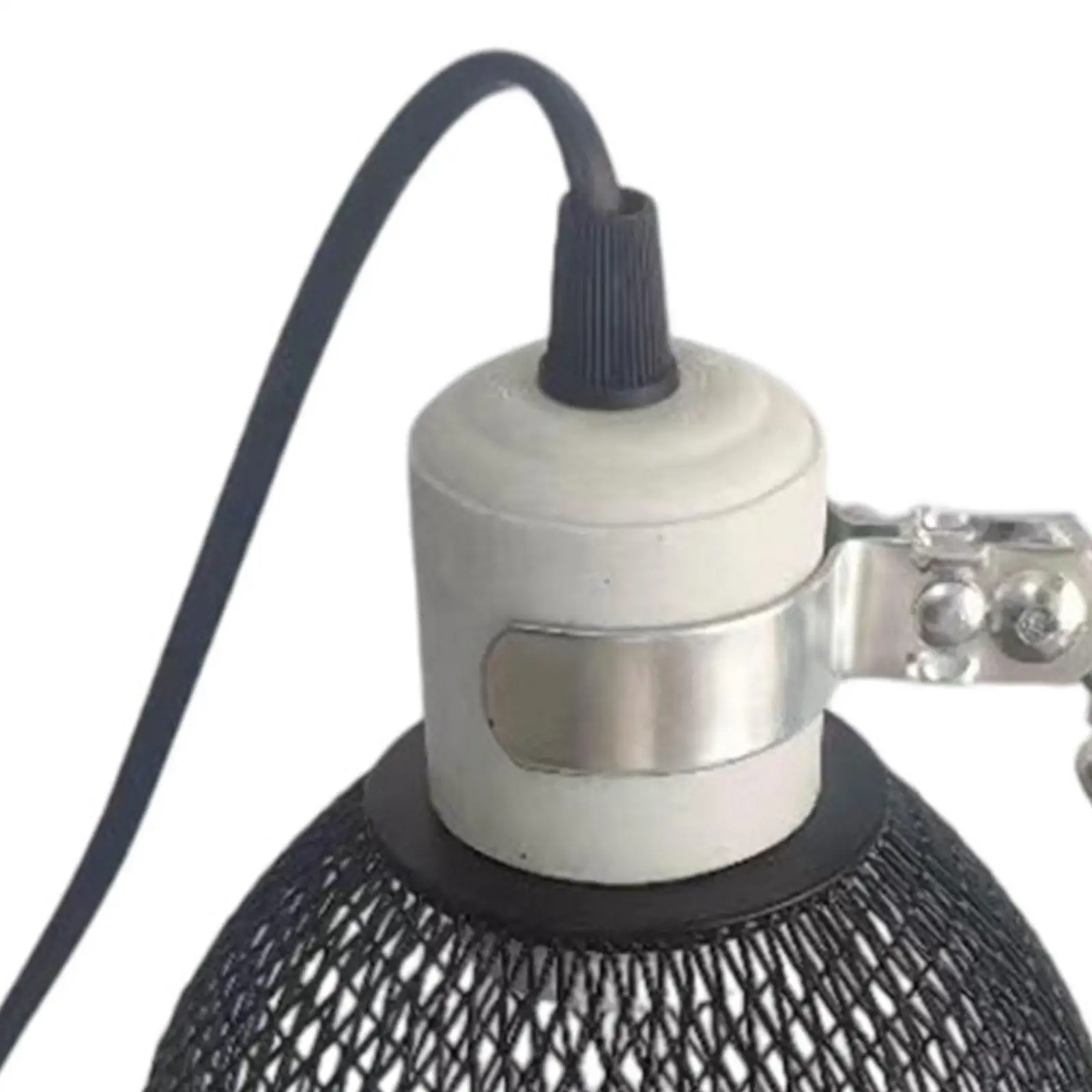 Reptile Heating Heater Guard Lampshade Enclosure Cage Protection Anti Scald Reptile Heating Lamp Holder for Pet Lizard Parrot