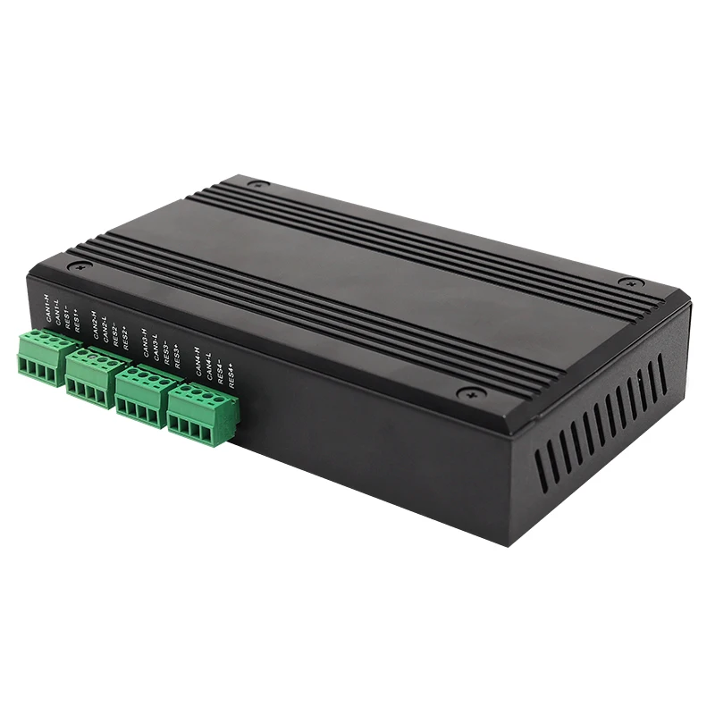 Imagem -04 - Uotek-ethernet Conversor 10m 100m Ethernet para Portas Conversor Canbus Protocolo Can2.0 Canfd Adaptador Rj45 Ut6504-fd